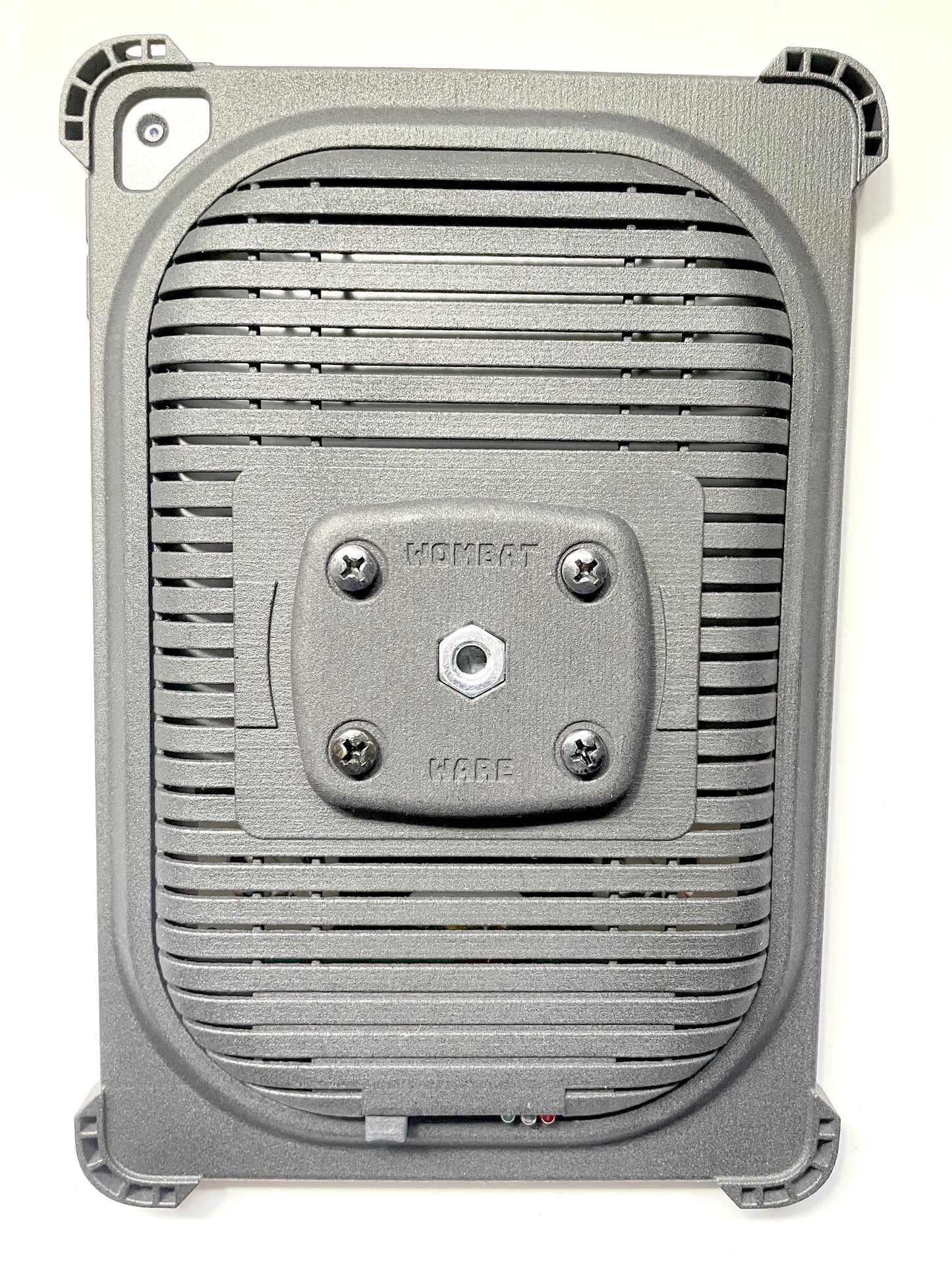 The WWMM Adapter screwed onto an iPad Mini 5 Cooling Case