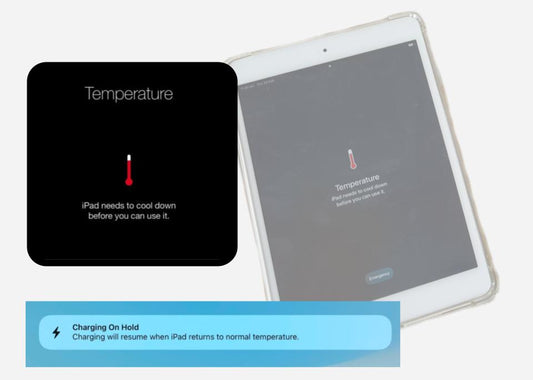 What causes the iPad to overheat and what to do about it?